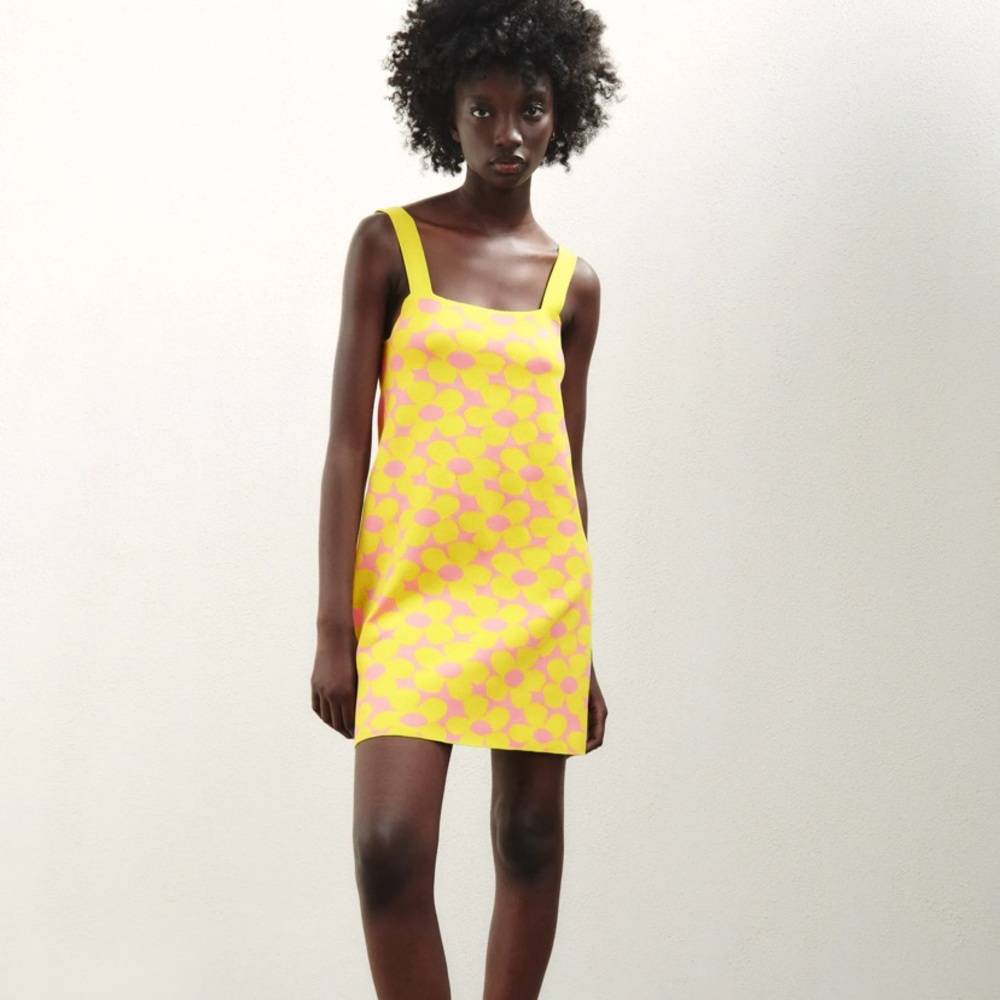 Short Jacquard Dress